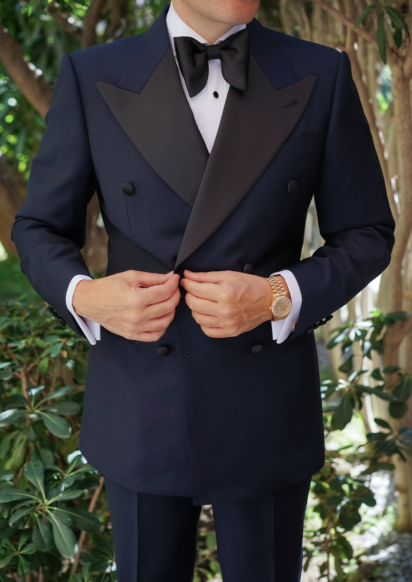 Monaco Navy Tuxedo Suit