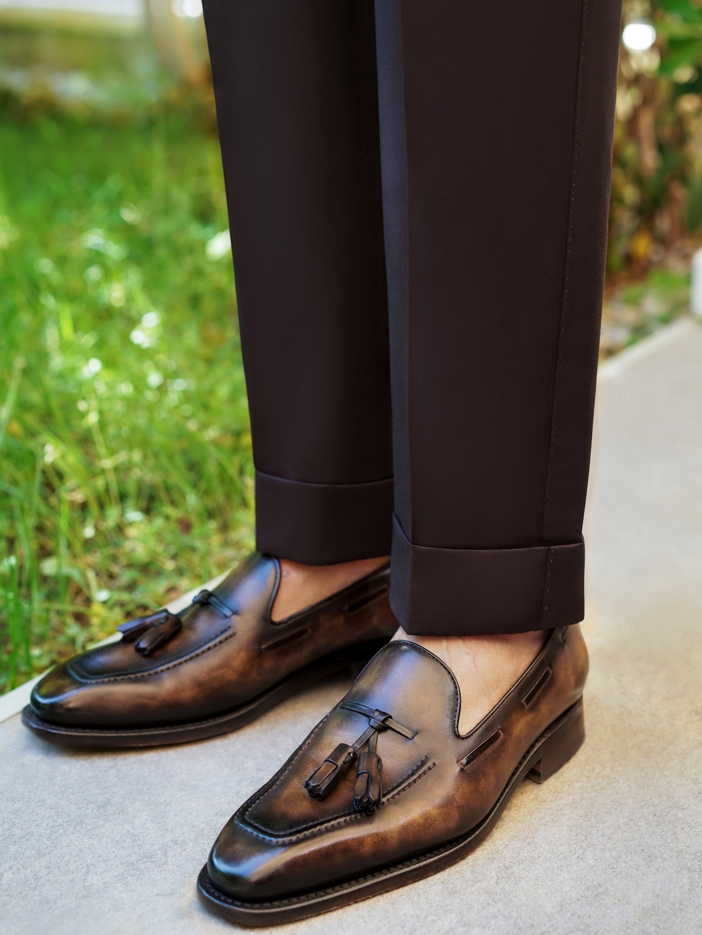 Venice Dark Brown Trouser