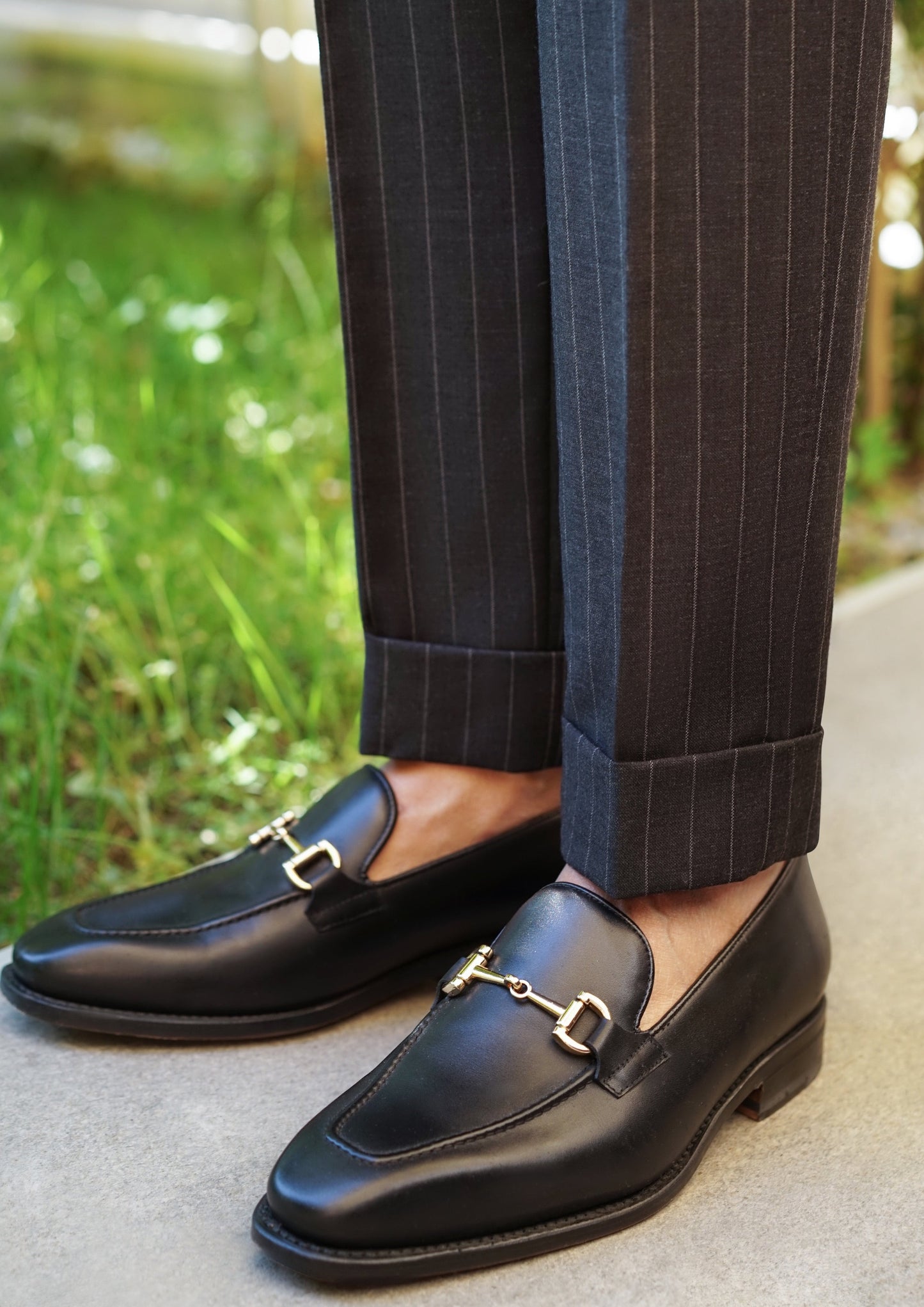 Milano Charcoal Chalkstripe Suit
