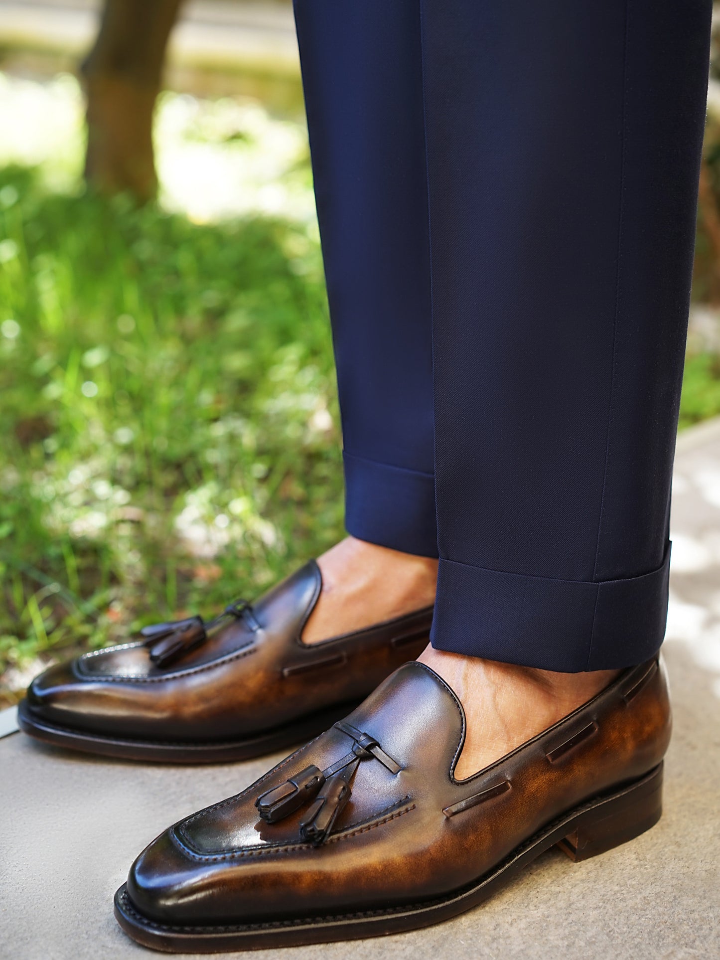 Turin Navy Trouser