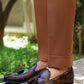 Light Brown Wool Trouser Model Windsor by Danielre