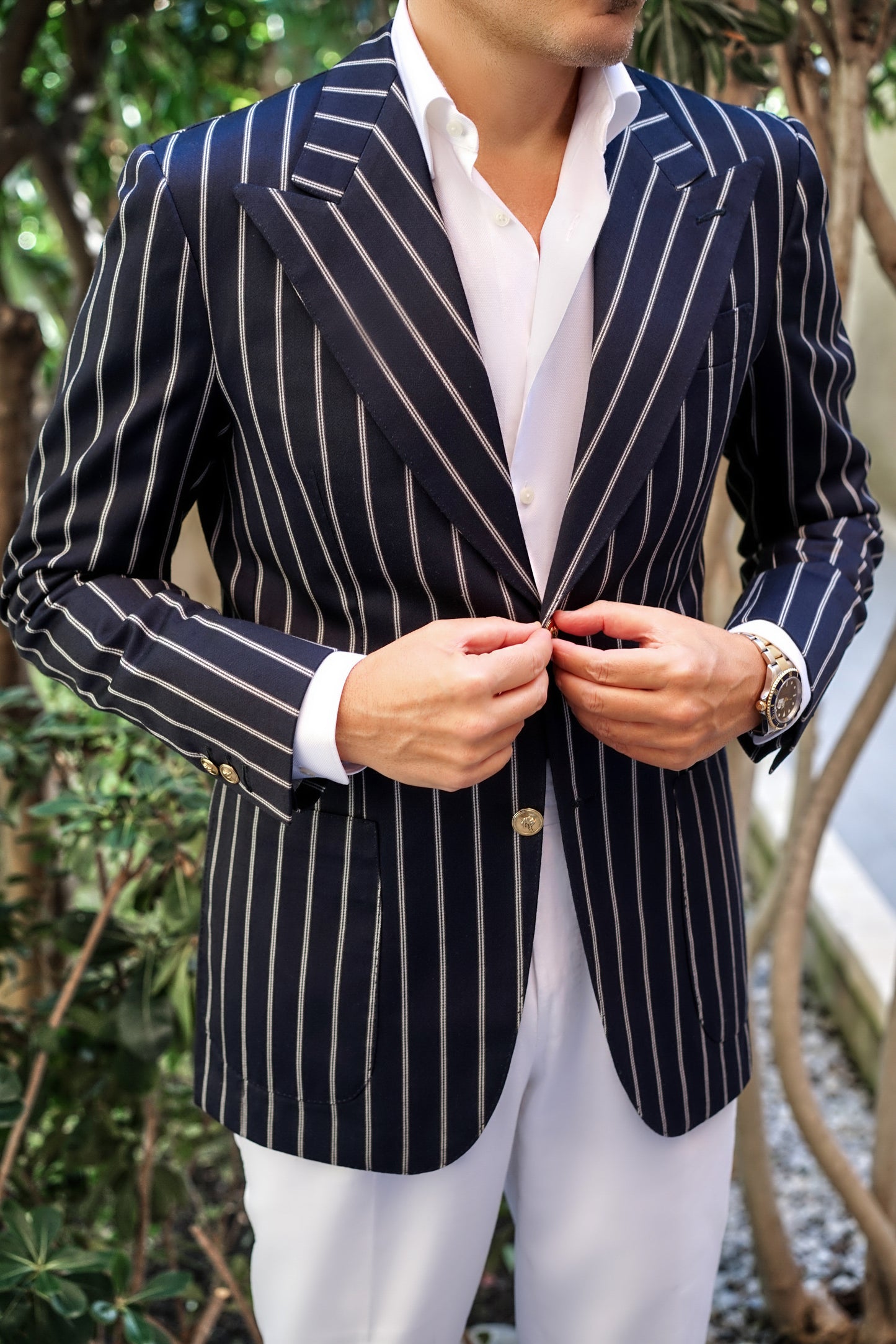 Saint Tropez Stripe Jacket Luxury Line