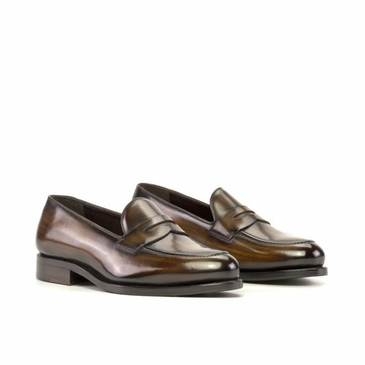 Museum Patina Penny Loafers Tobacco