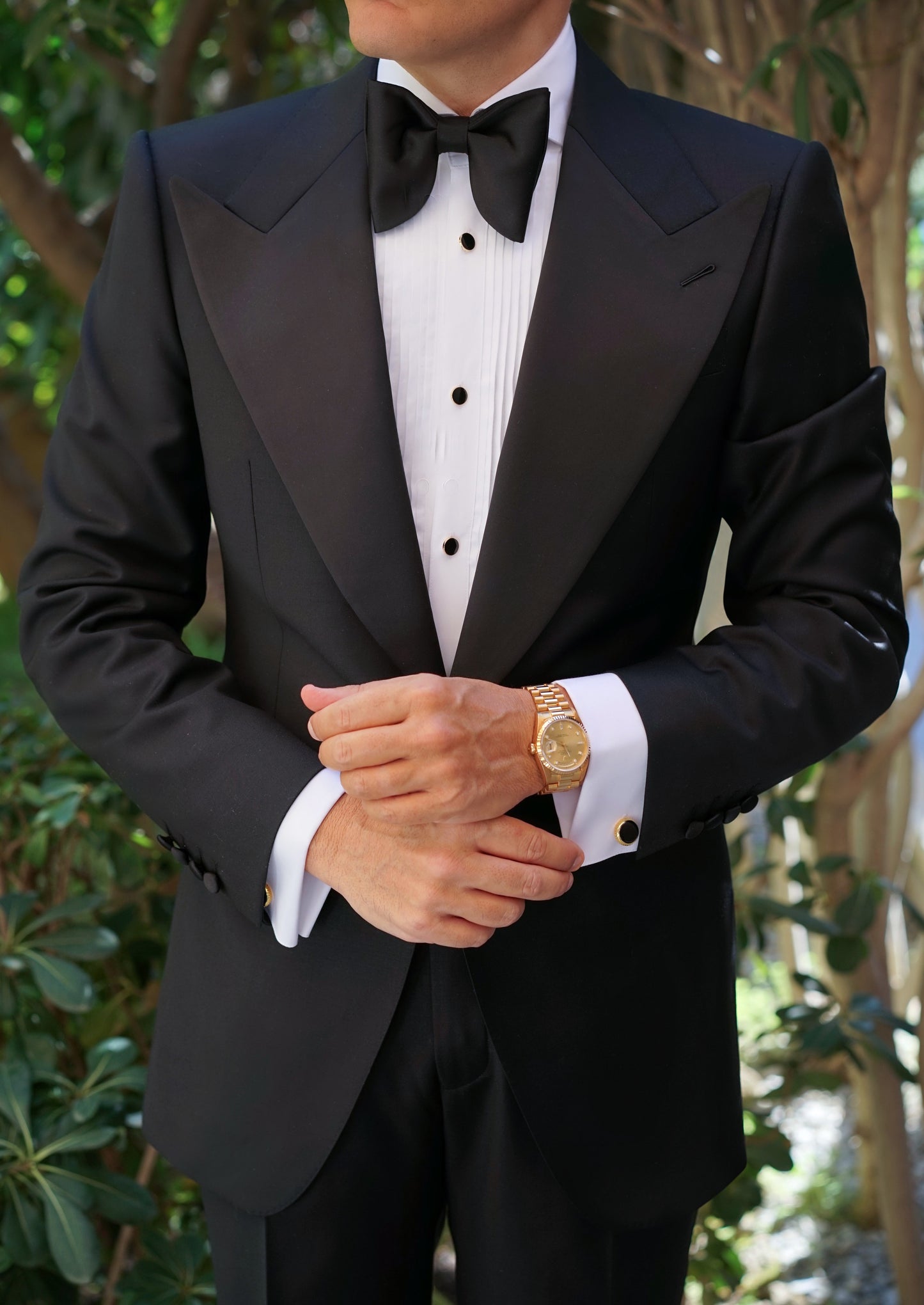 Monaco Black Tuxedo Suit