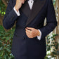 Monaco Navy Tuxedo Suit