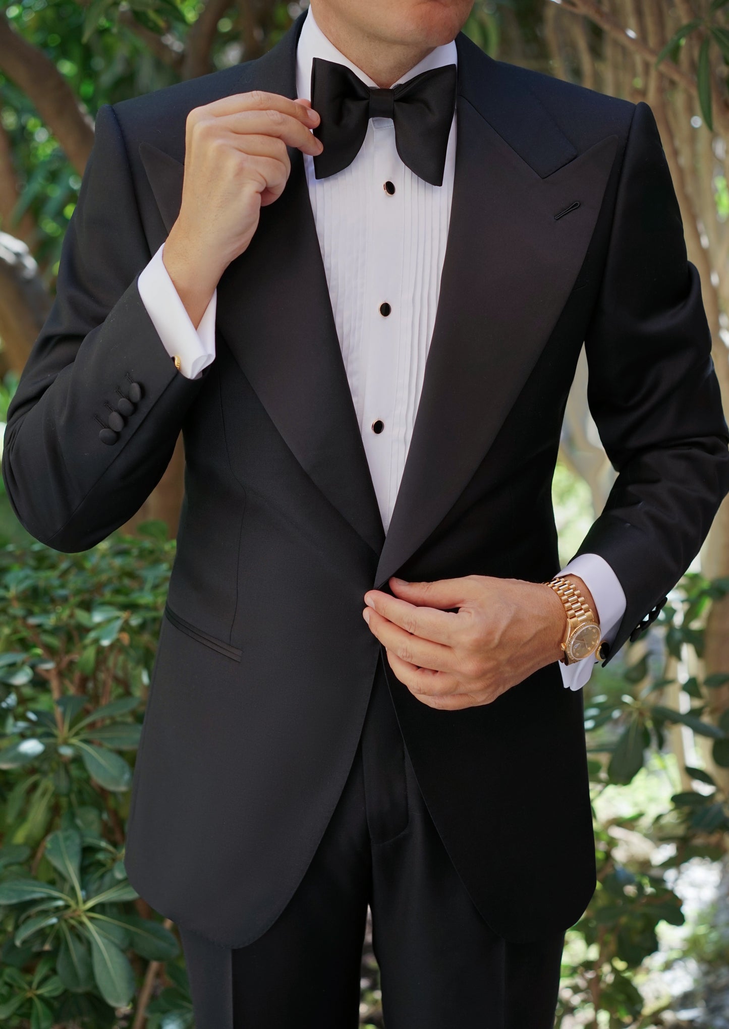 Monaco Black Tuxedo Suit