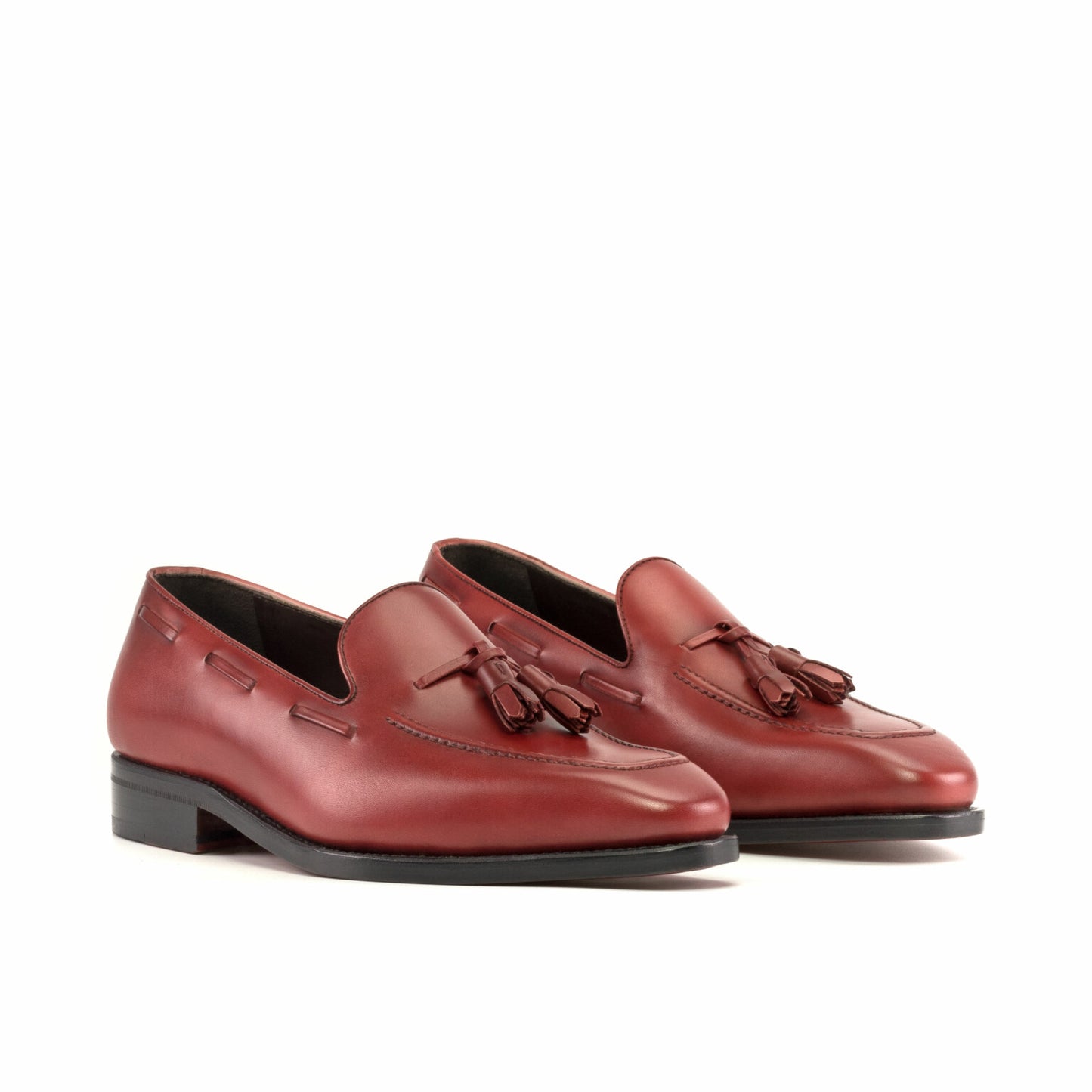Burgundy Calf Loafers