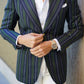 Monte Carlo Stripe Jacket Luxury Line