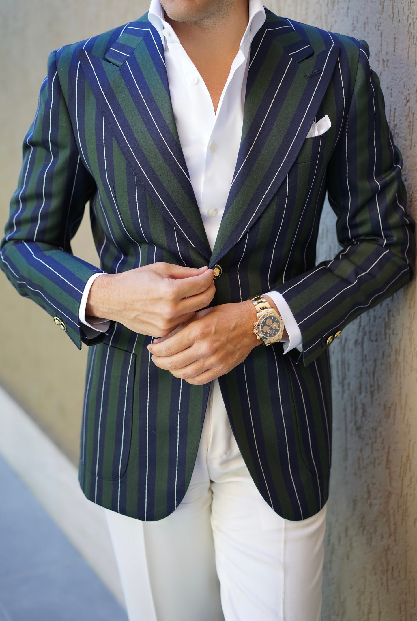 Monte Carlo Stripe Jacket Luxury Line