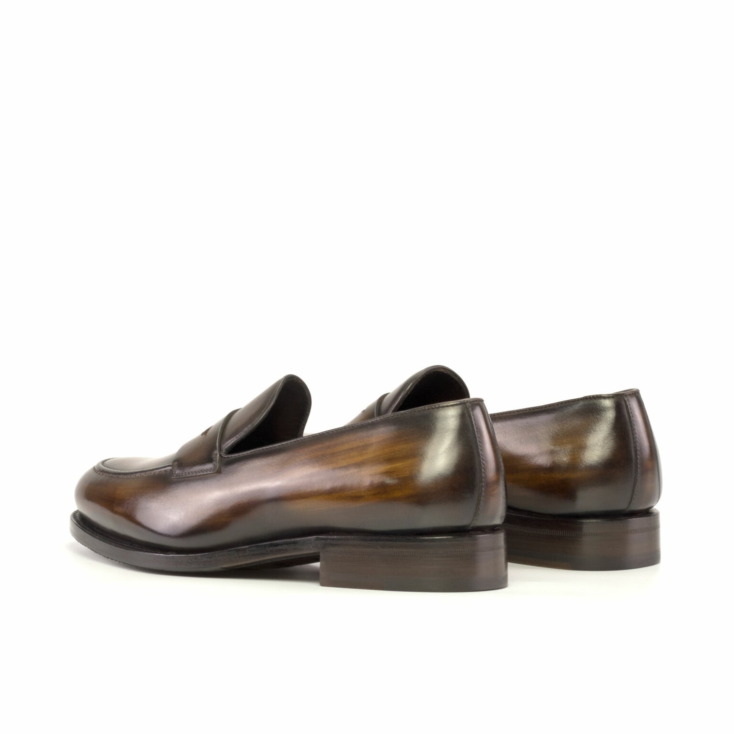 Museum Patina Penny Loafers Tobacco