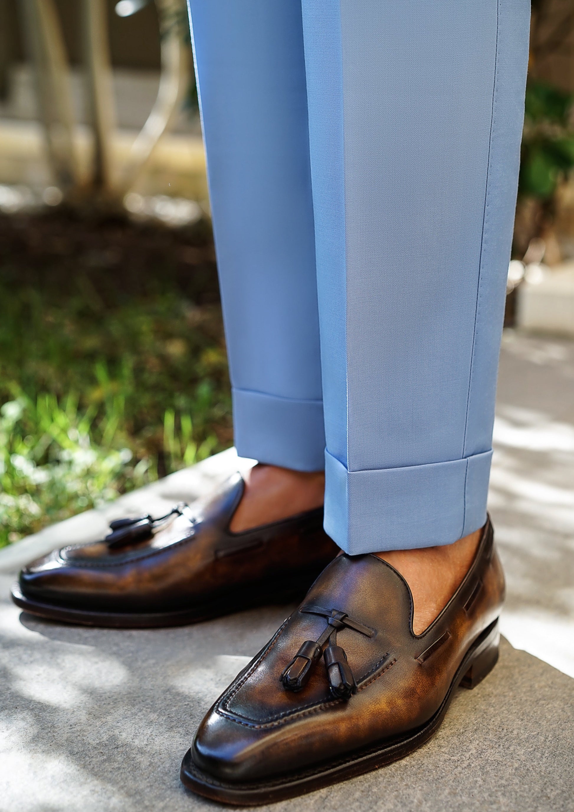 Light Blue Trouser Model Sorrento by Danielre