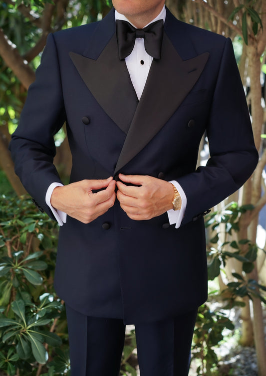 Monaco Navy Tuxedo Suit