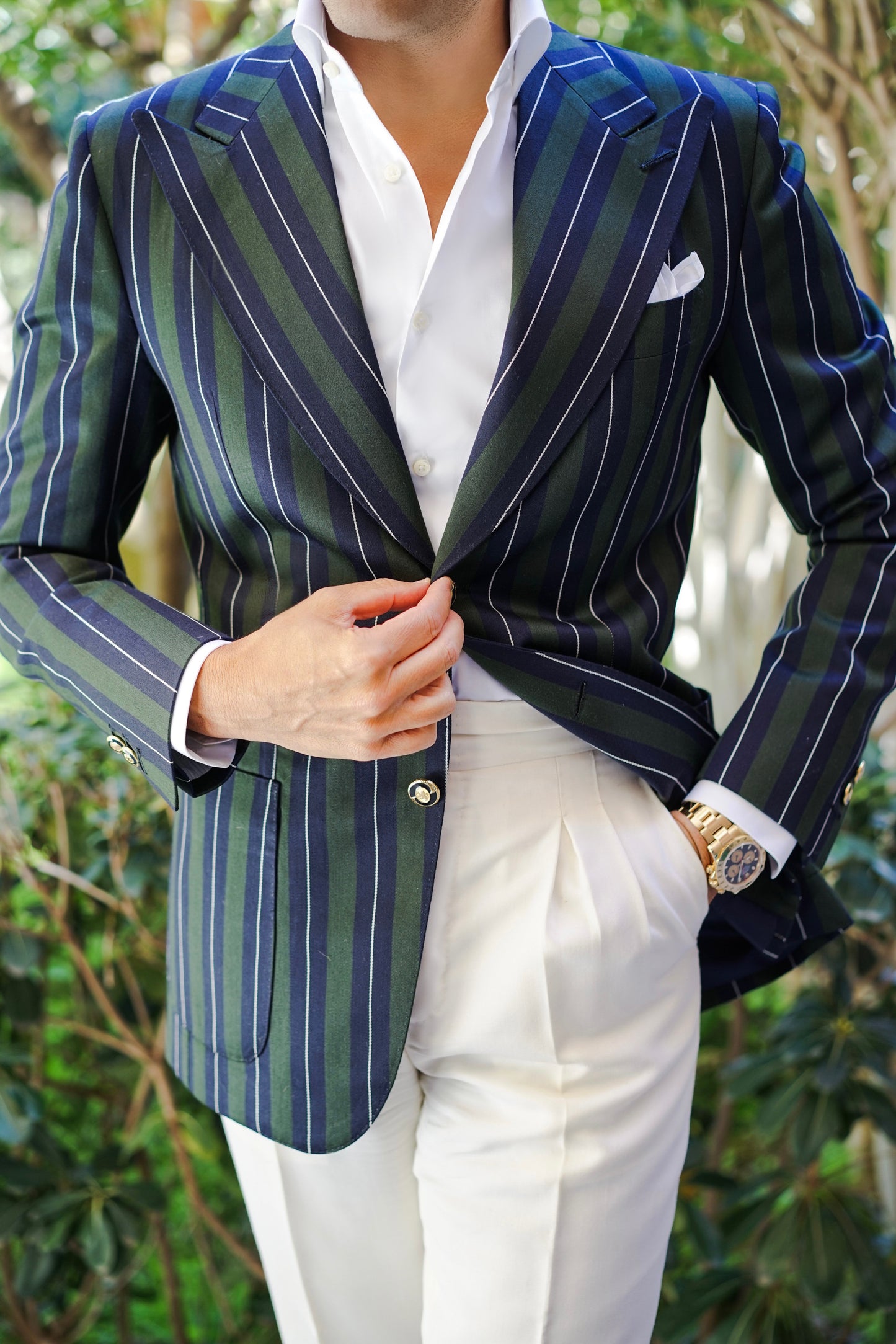 Monte Carlo Stripe Jacket Luxury Line