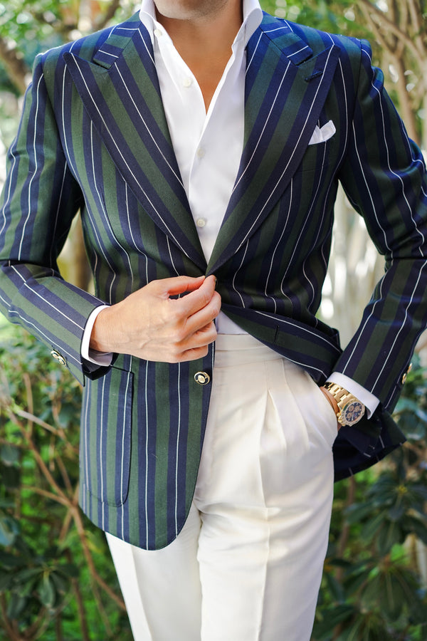 Monte Carlo stripe knit resort polo