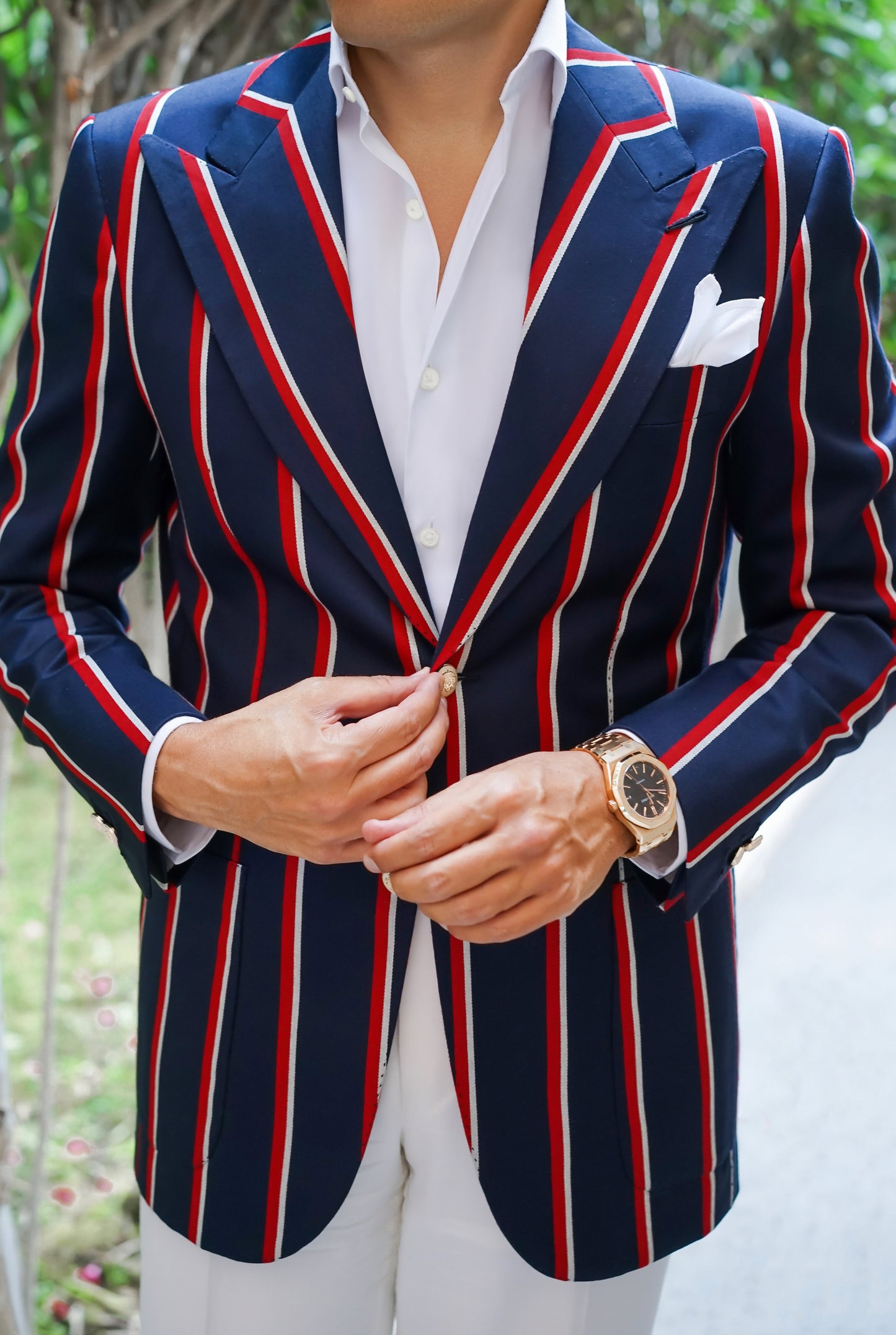 Capri Stripe Jacket Luxury Line