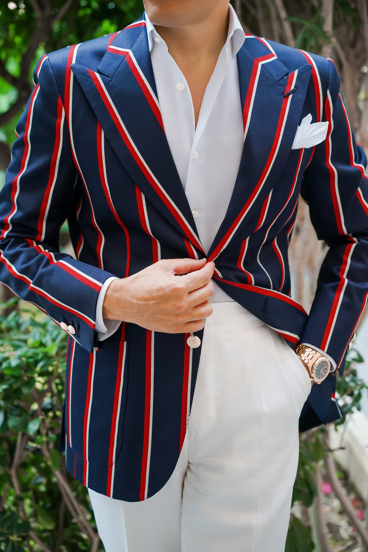 Capri Stripe Jacket Luxury Line