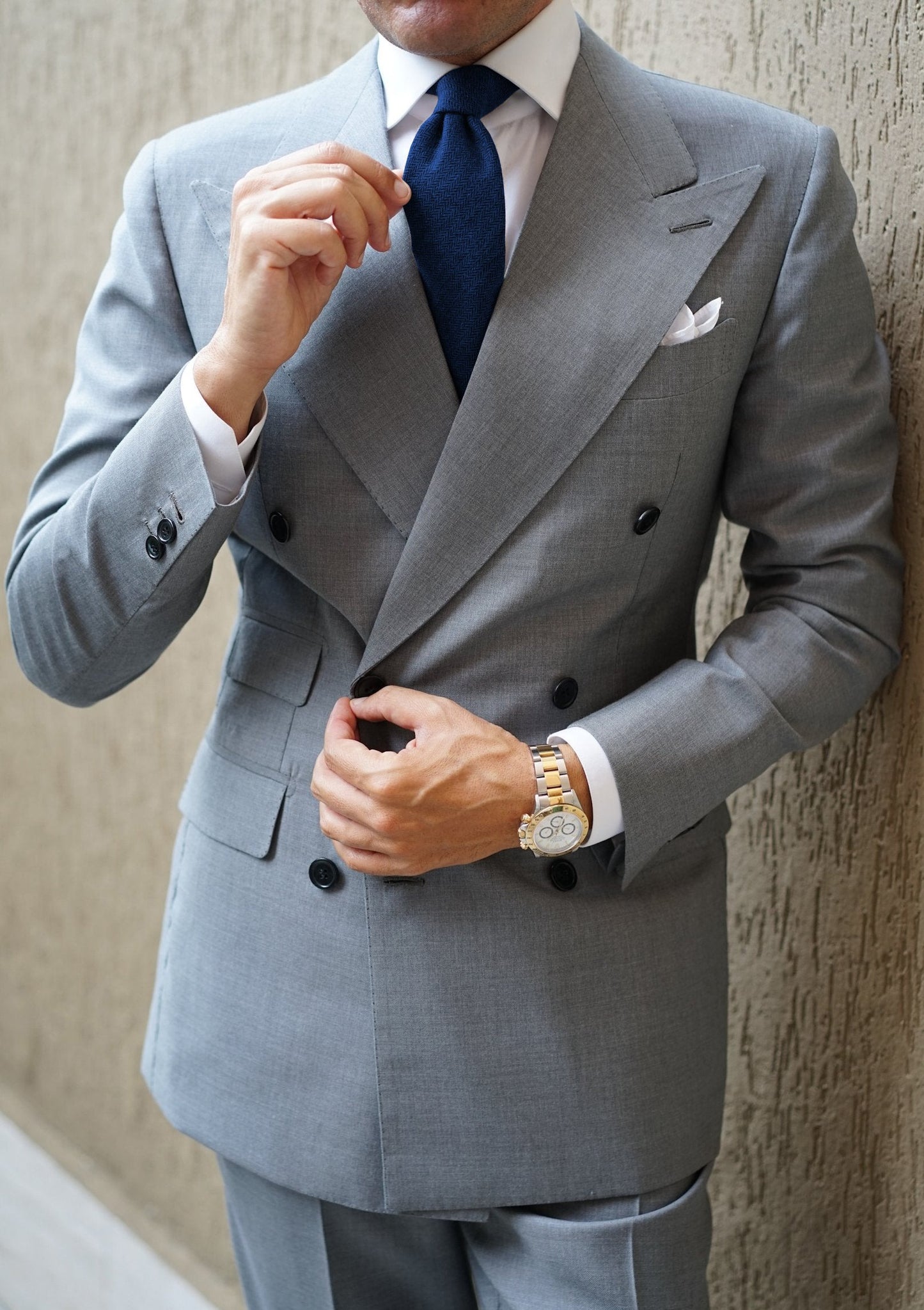 Light Grey Suit Model Napoli by Danielre