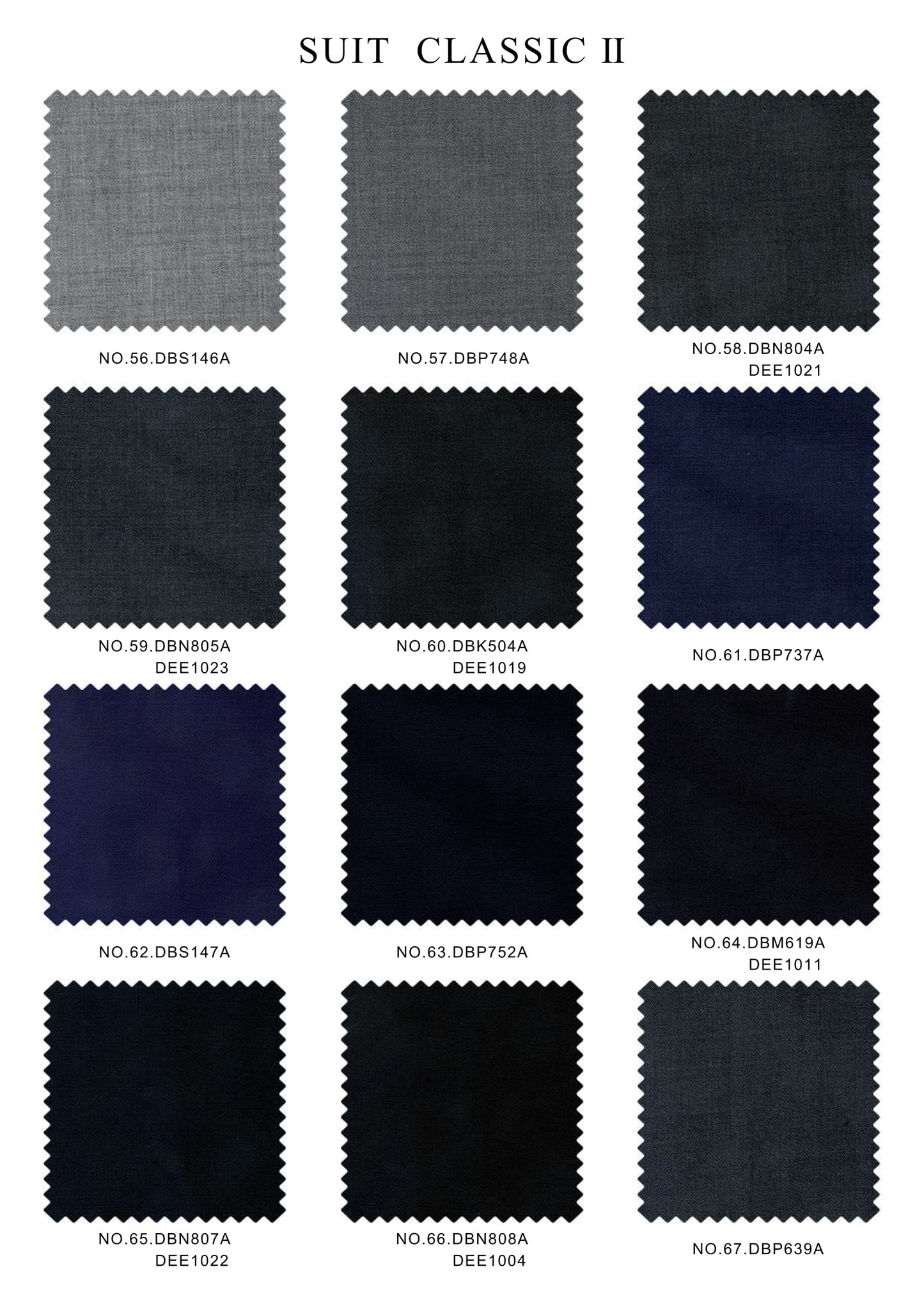 Design Your Custom Suit,Jacket,Trouser Fabrics Selection II