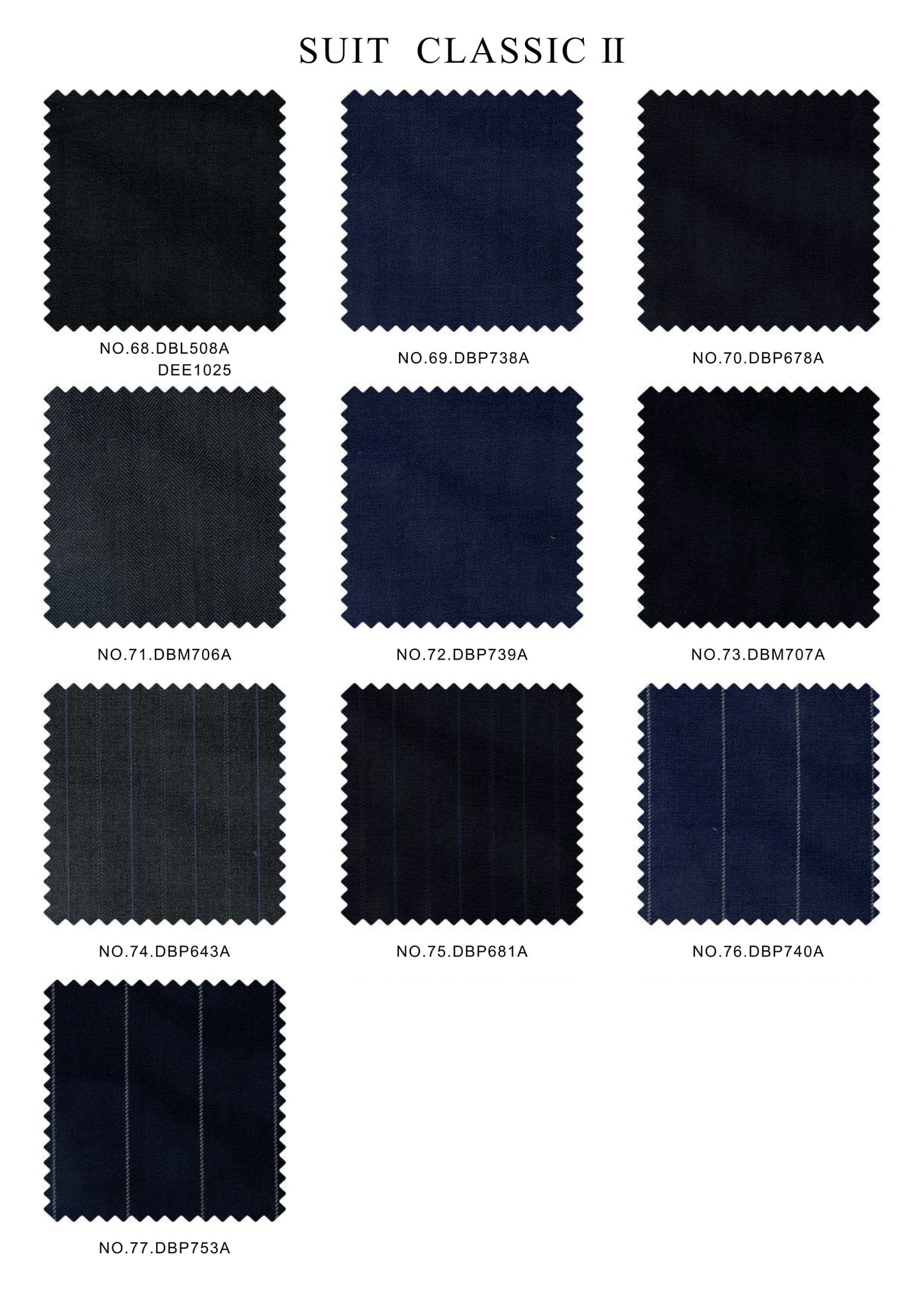 Design Your Custom Suit,Jacket,Trouser Fabrics Selection II