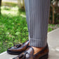 Manhattan Light Grey Pinstripe Trouser