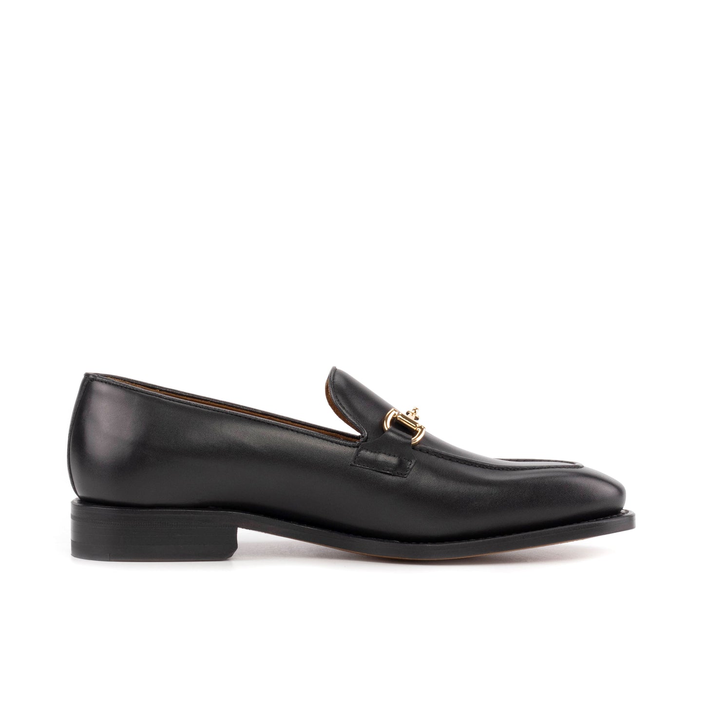 Horsebit Black Calf Loafers