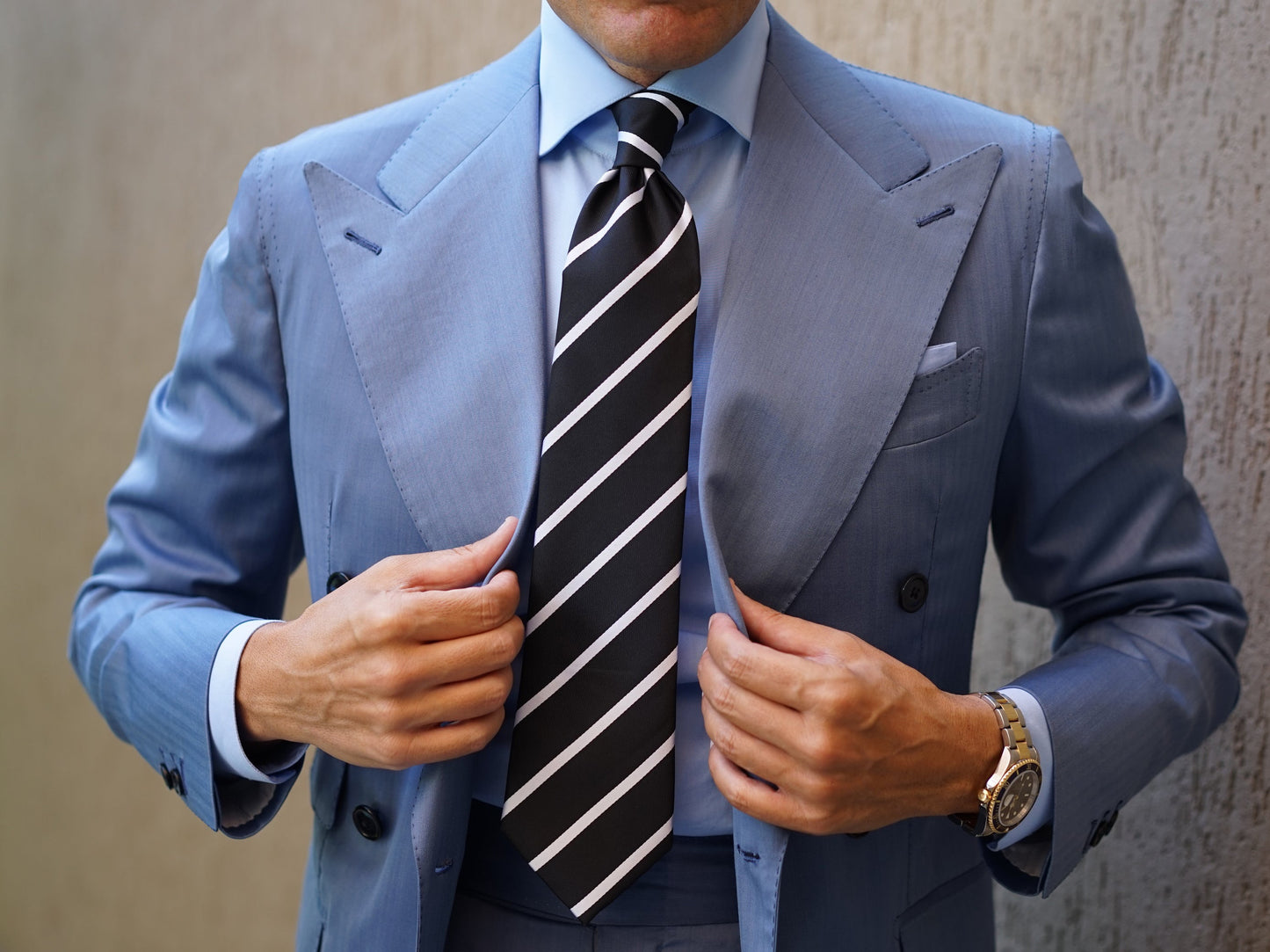 Portofino Light Blue Suit