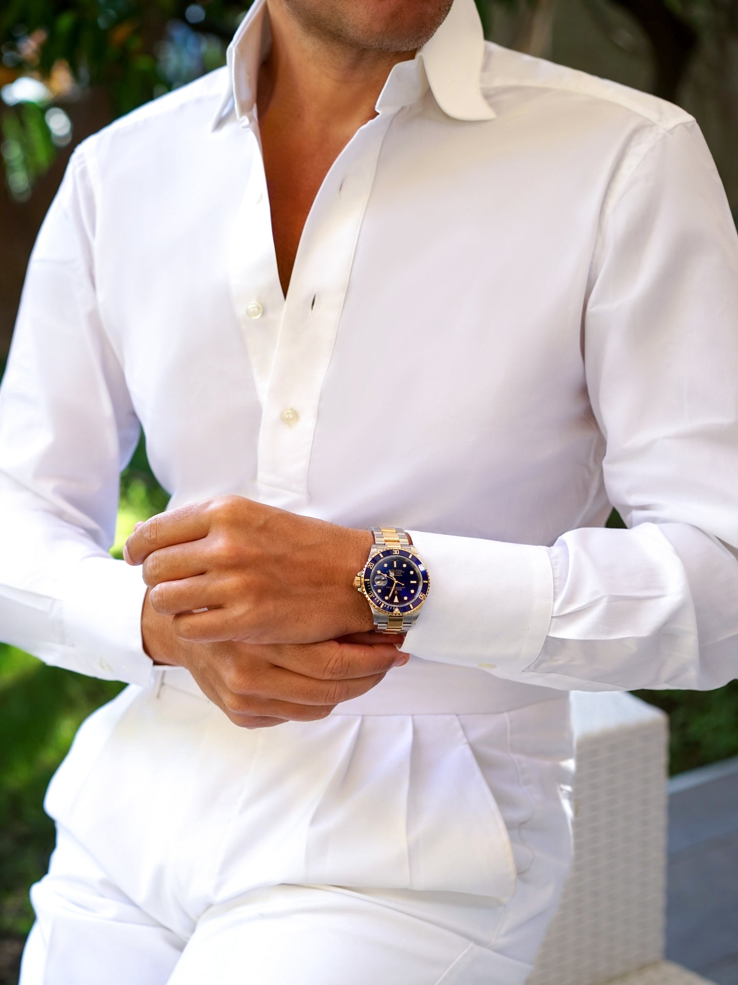Danielre Timeless Polo White Shirt