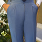 Amalfi Light Blue Trouser