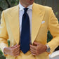 Doha Yellow Suit