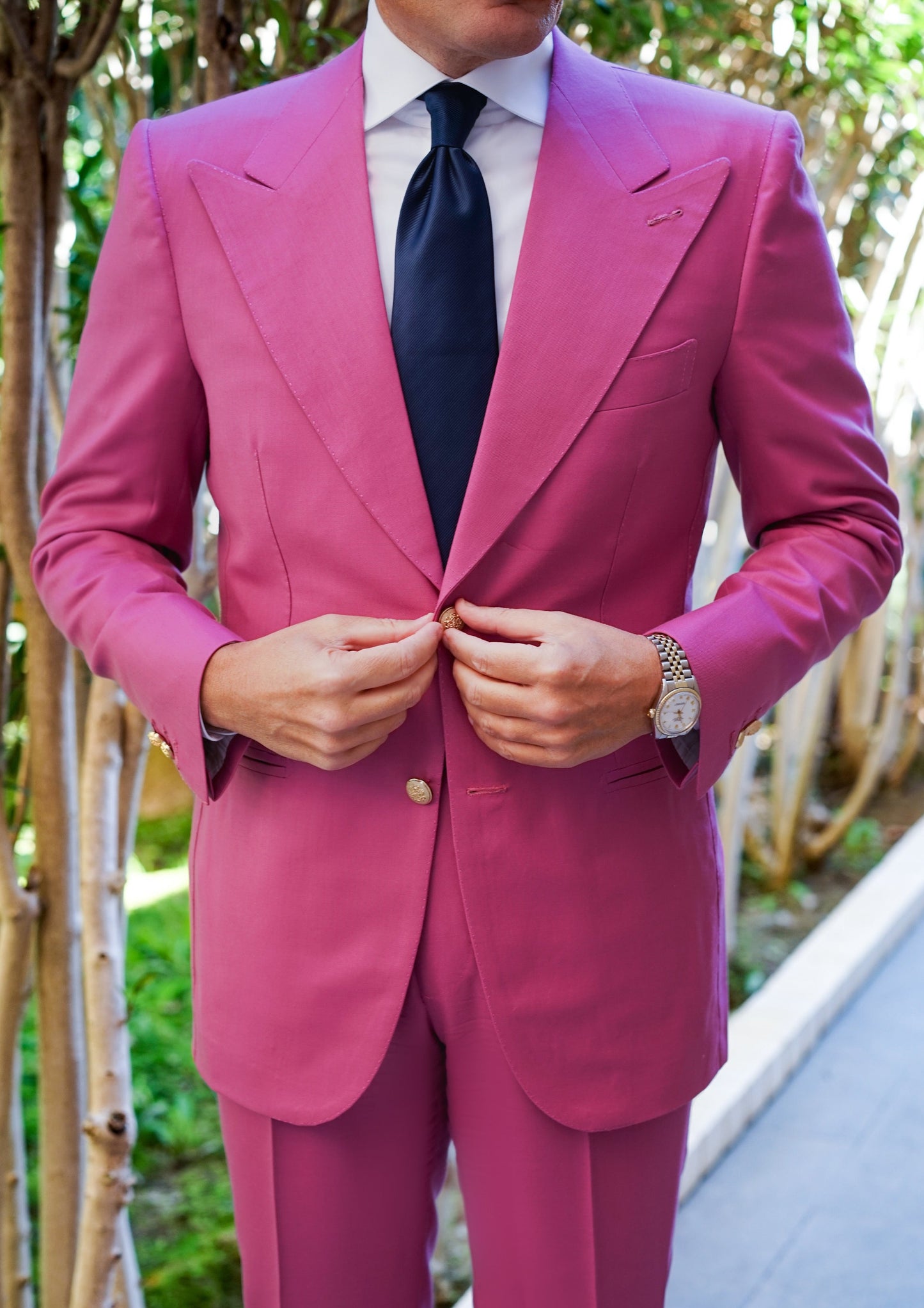 Pink Suit Model Como by Danielre