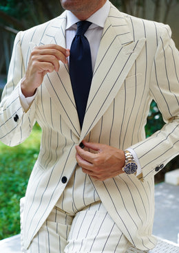 Baron Chalkstripe Suit – DanielReCollection