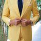 Doha Yellow Suit