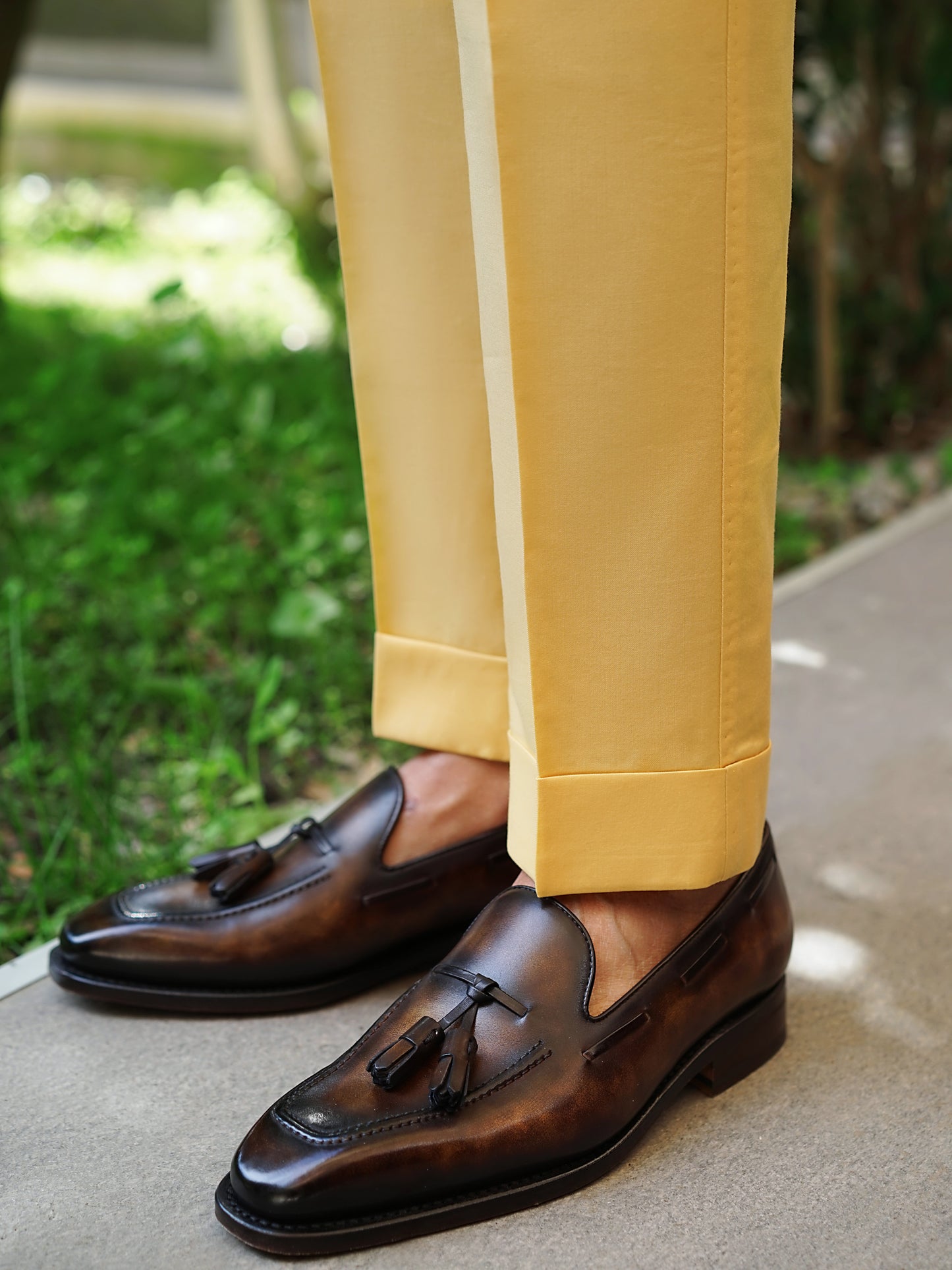 Doha Yellow Trouser