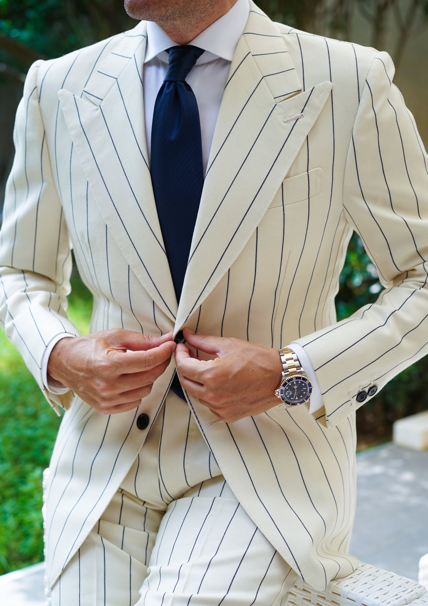 Baron Chalkstripe Suit
