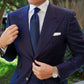 Navy Chalkstripe Suit Model Hamilton by Danielre
