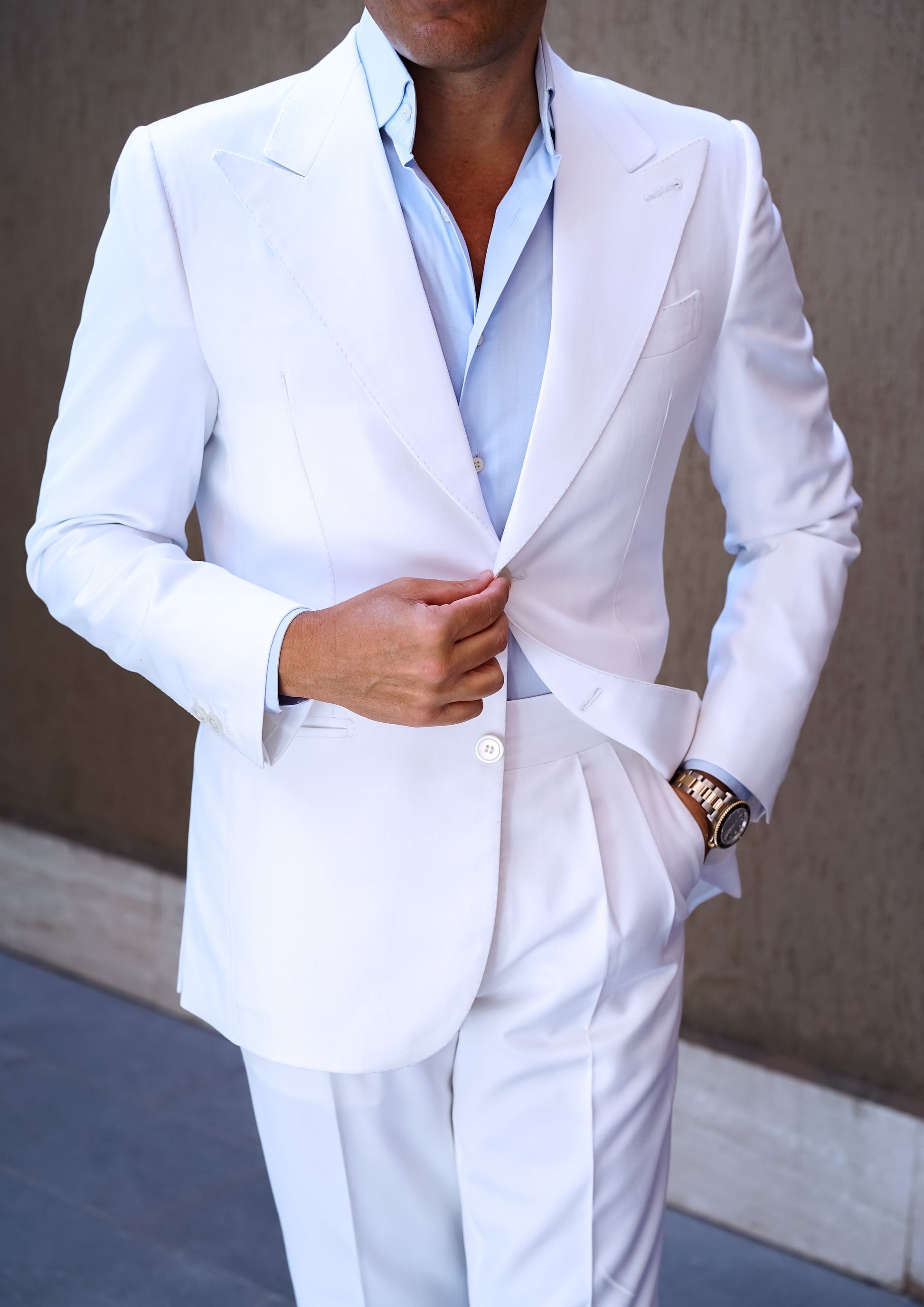White Suit Model Èlite by Danielre