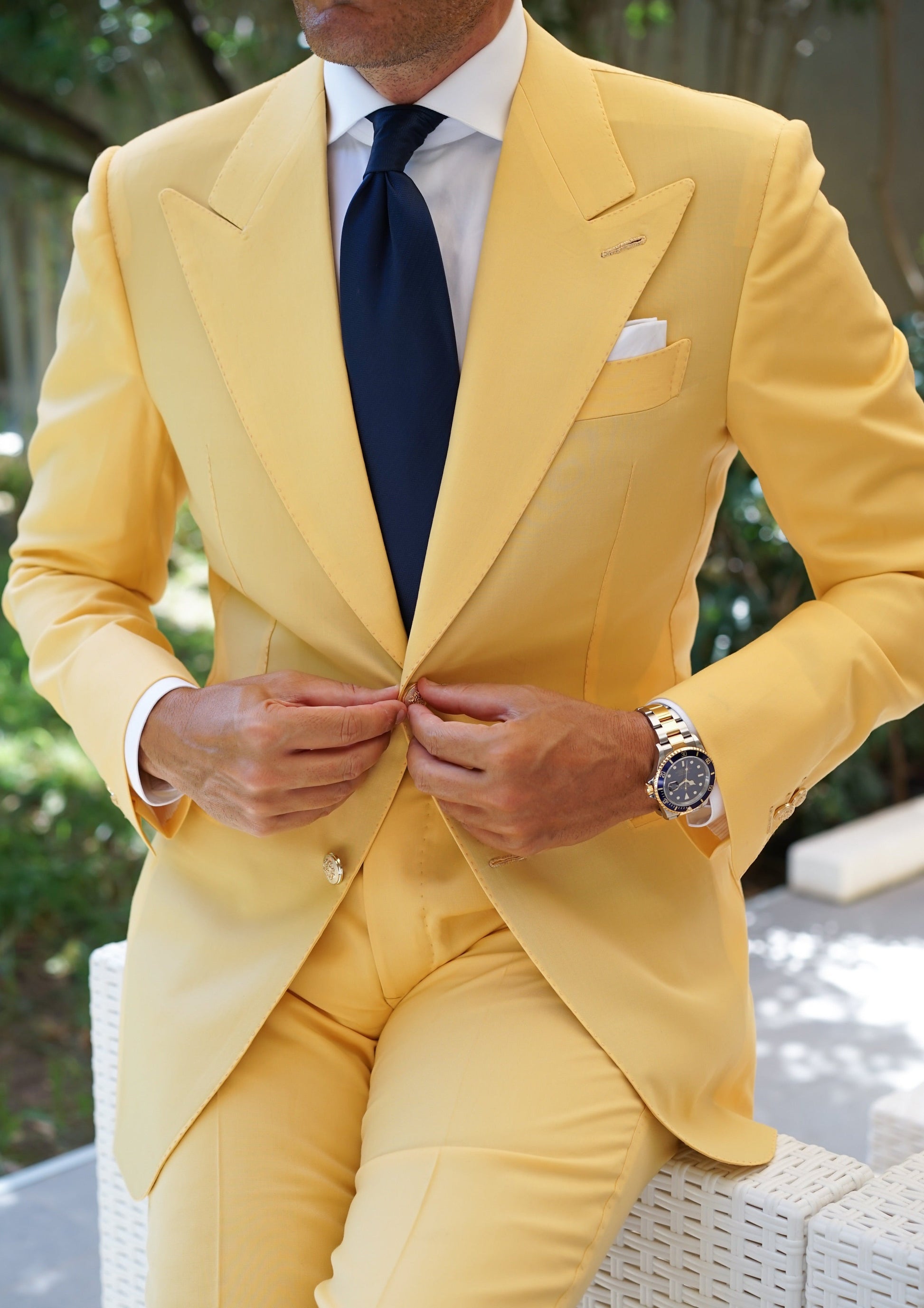 Yellow Suit Model Doha by Danielre