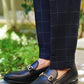 Cannes Navy Windowpane Suit